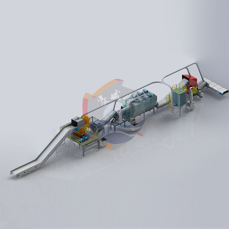 RDF 二级破碎生产线